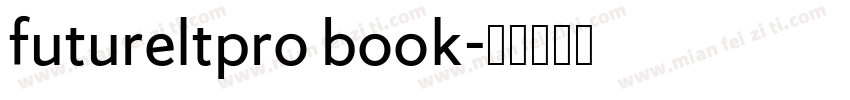 futureltpro book字体转换
